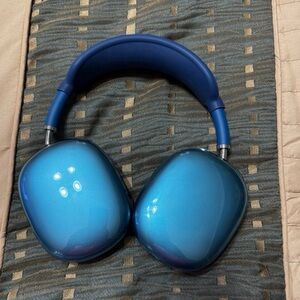 Blue Wireless Over-Ear Headphones